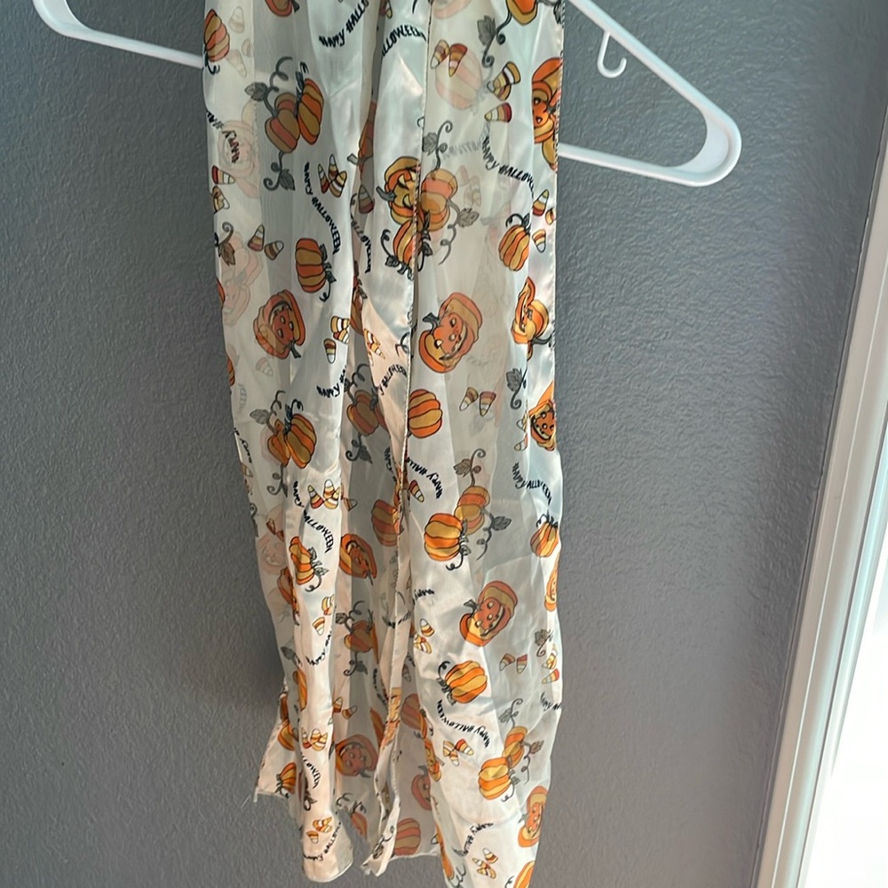 Halloween silk scarf